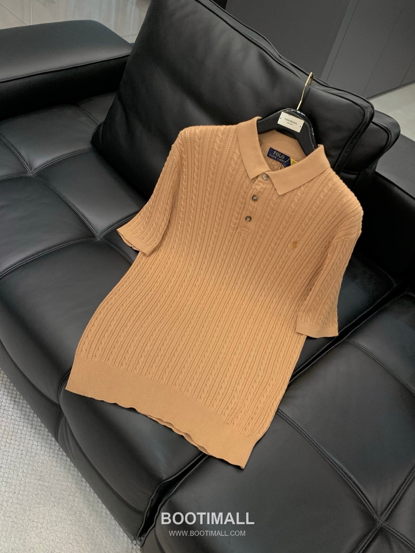 Ralph Lauren SS26 Cotton Knit Collared Short Sleeve Shirt with Embroidered Logo 랄프로렌 SS26 코튼 니트 카라 반팔 셔츠 자수 로고 10