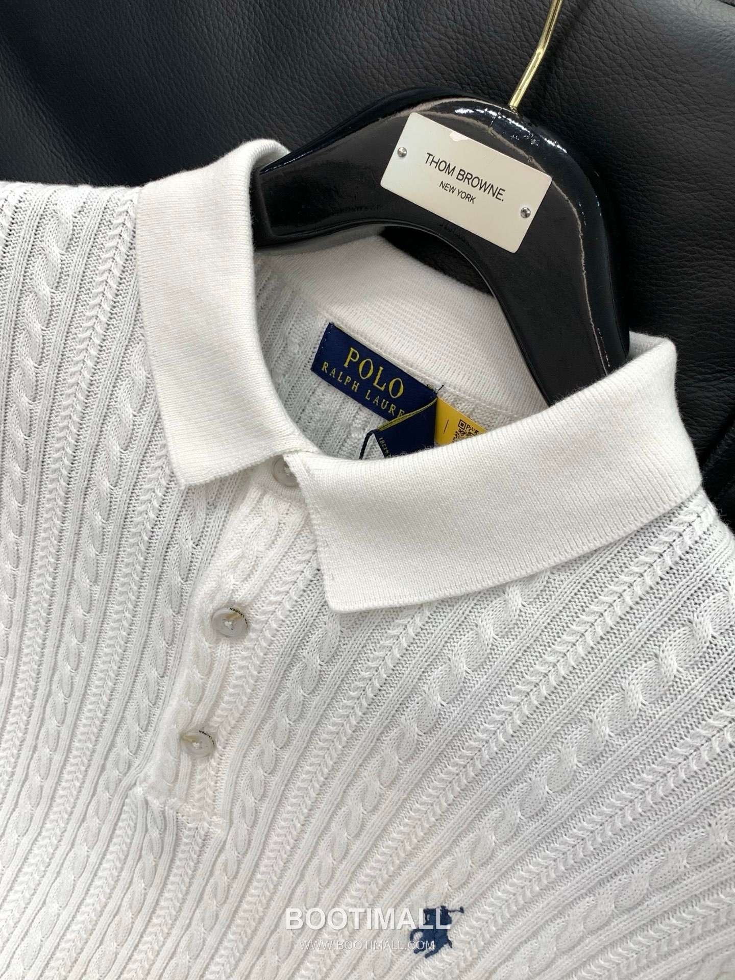 Ralph Lauren SS26 Cotton Knit Collared Short Sleeve Shirt with Embroidered Logo 랄프로렌 SS26 코튼 니트 카라 반팔 셔츠 자수 로고 4