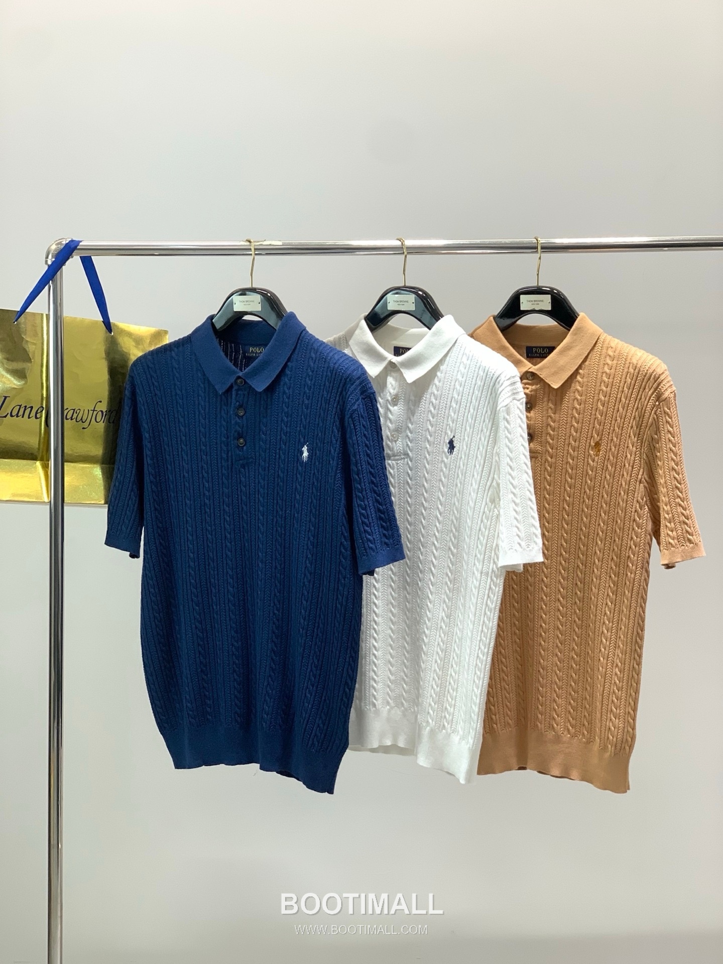Ralph Lauren SS26 Cotton Knit Collared Short Sleeve Shirt with Embroidered Logo 랄프로렌 SS26 코튼 니트 카라 반팔 셔츠 자수 로고 9