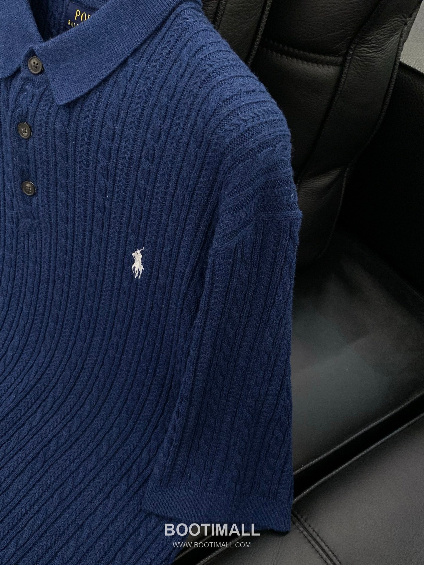 Ralph Lauren SS26 Cotton Knit Collared Short Sleeve Shirt with Embroidered Logo 랄프로렌 SS26 코튼 니트 카라 반팔 셔츠 자수 로고 5