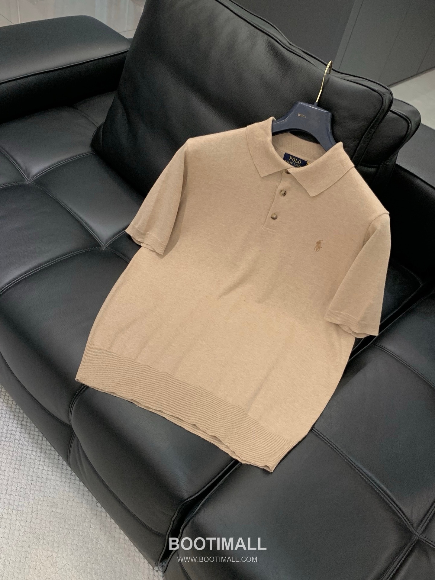 Ralph Lauren SS26 Cotton Knit Collared Short Sleeve Shirt with Embroidered Logo 랄프로렌 SS26 코튼 니트 카라 반팔 셔츠 자수 로고 3