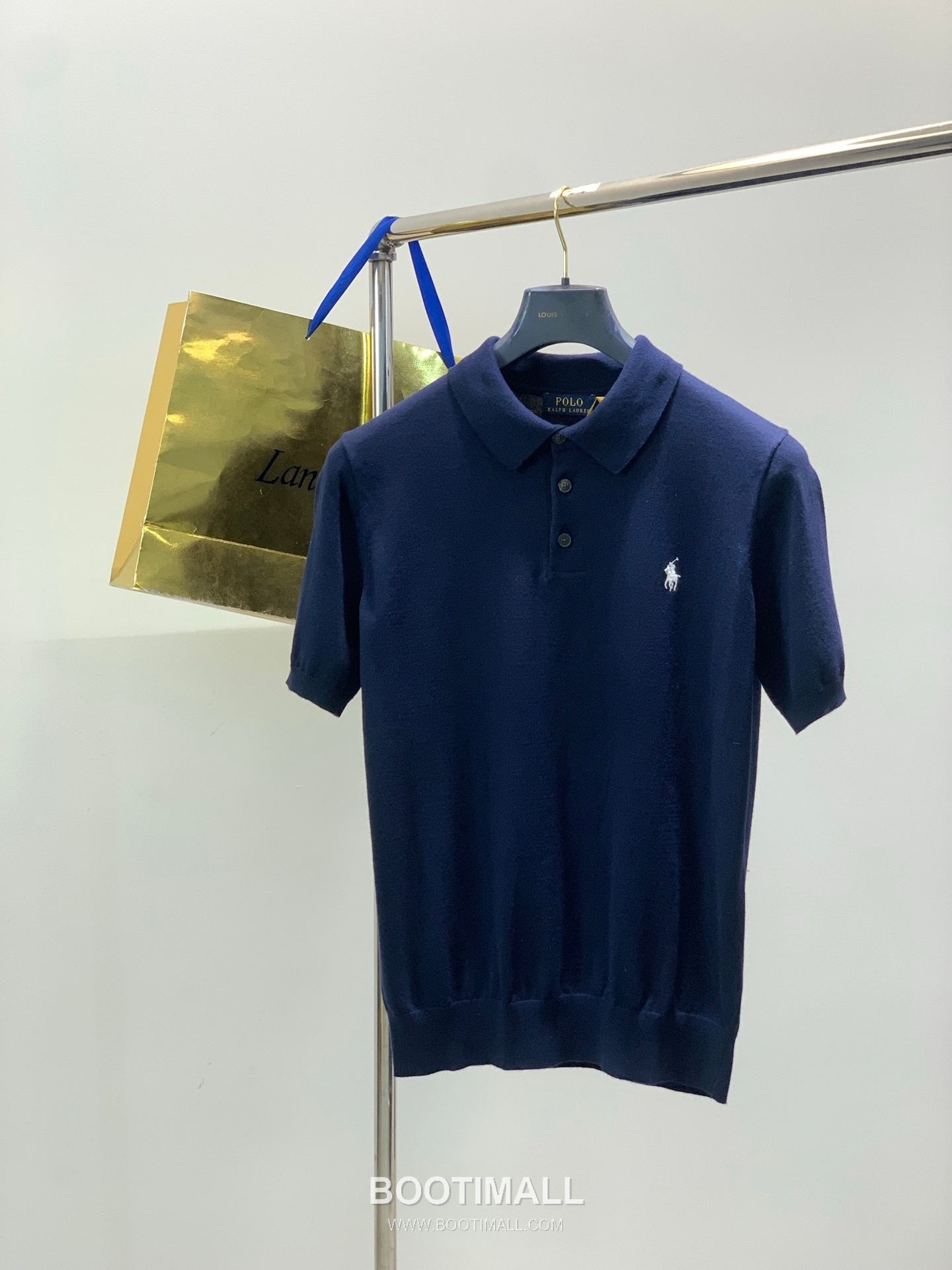 Ralph Lauren SS26 Cotton Knit Collared Short Sleeve Shirt with Embroidered Logo 랄프로렌 SS26 코튼 니트 카라 반팔 셔츠 자수 로고 1