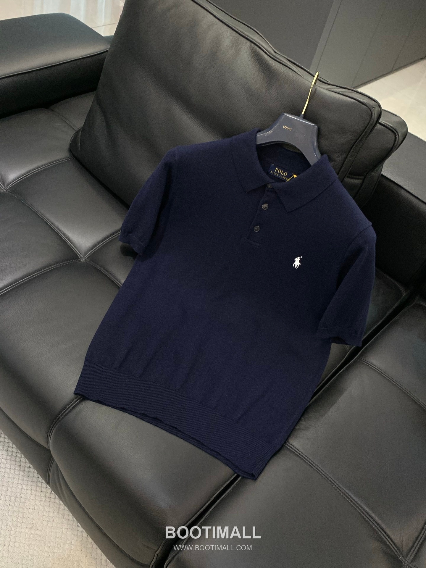 Ralph Lauren SS26 Cotton Knit Collared Short Sleeve Shirt with Embroidered Logo 랄프로렌 SS26 코튼 니트 카라 반팔 셔츠 자수 로고 3