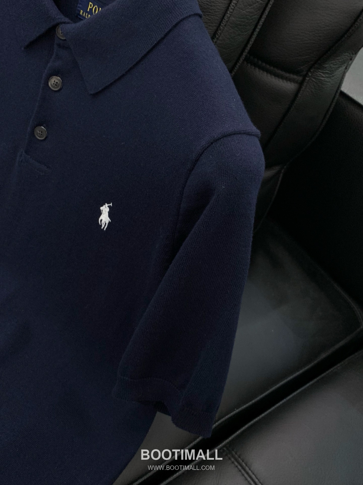 Ralph Lauren SS26 Cotton Knit Collared Short Sleeve Shirt with Embroidered Logo 랄프로렌 SS26 코튼 니트 카라 반팔 셔츠 자수 로고 5