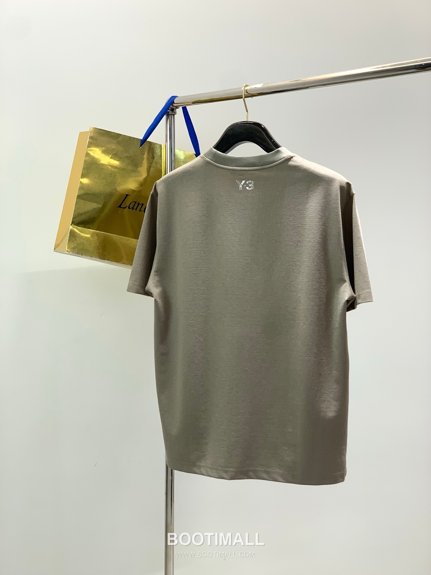 Y-3 SS26 Cotton Crewneck T-Shirt with Logo Print Y-3 SS26 코튼 크루넥 티셔츠 로고 프린트 2