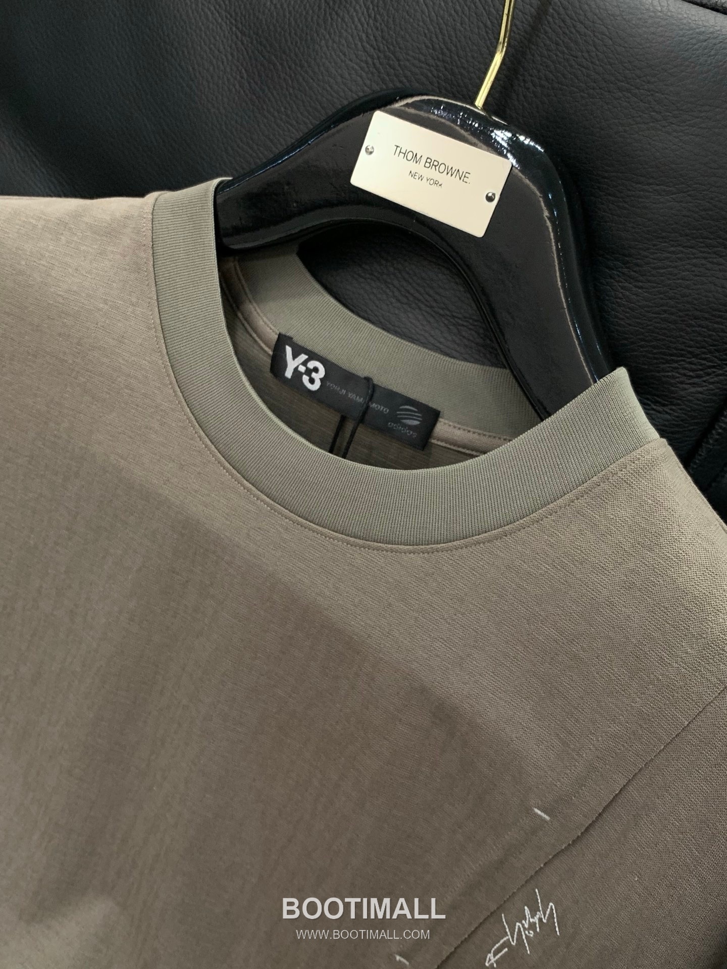 Y-3 SS26 Cotton Crewneck T-Shirt with Logo Print Y-3 SS26 코튼 크루넥 티셔츠 로고 프린트 4