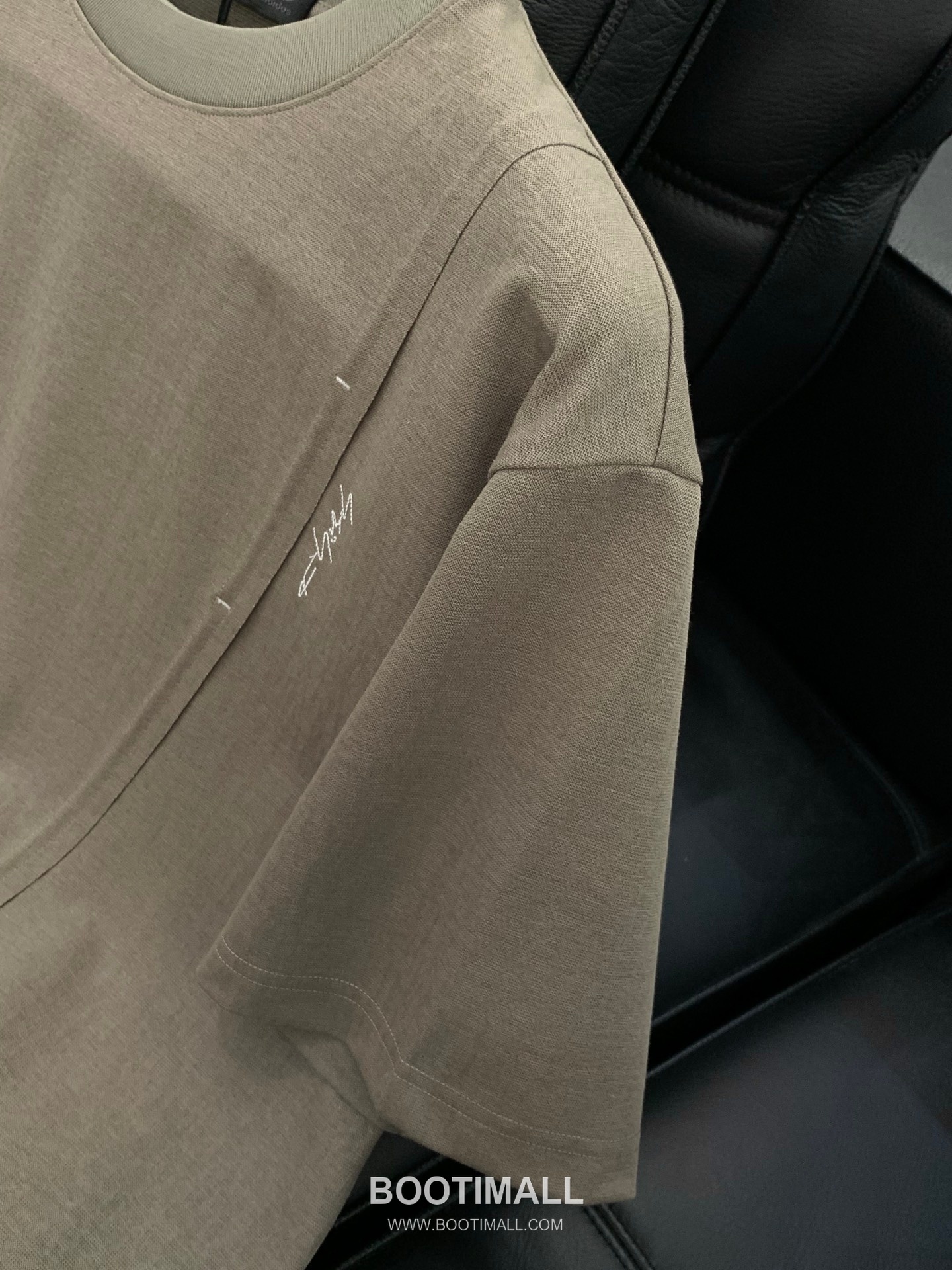 Y-3 SS26 Cotton Crewneck T-Shirt with Logo Print Y-3 SS26 코튼 크루넥 티셔츠 로고 프린트 5