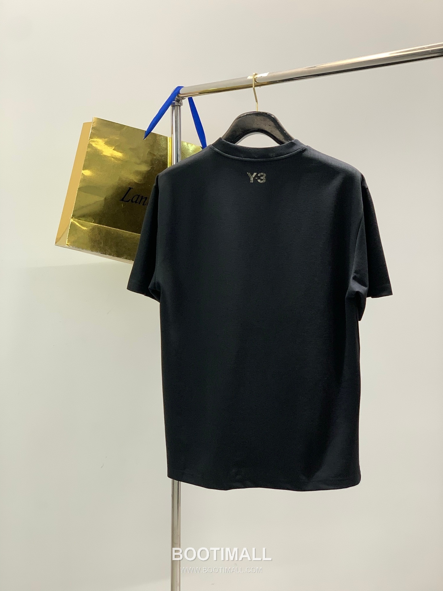 Y-3 SS26 Cotton Crewneck T-Shirt with Logo Print Y-3 SS26 코튼 크루넥 티셔츠 로고 프린트 2