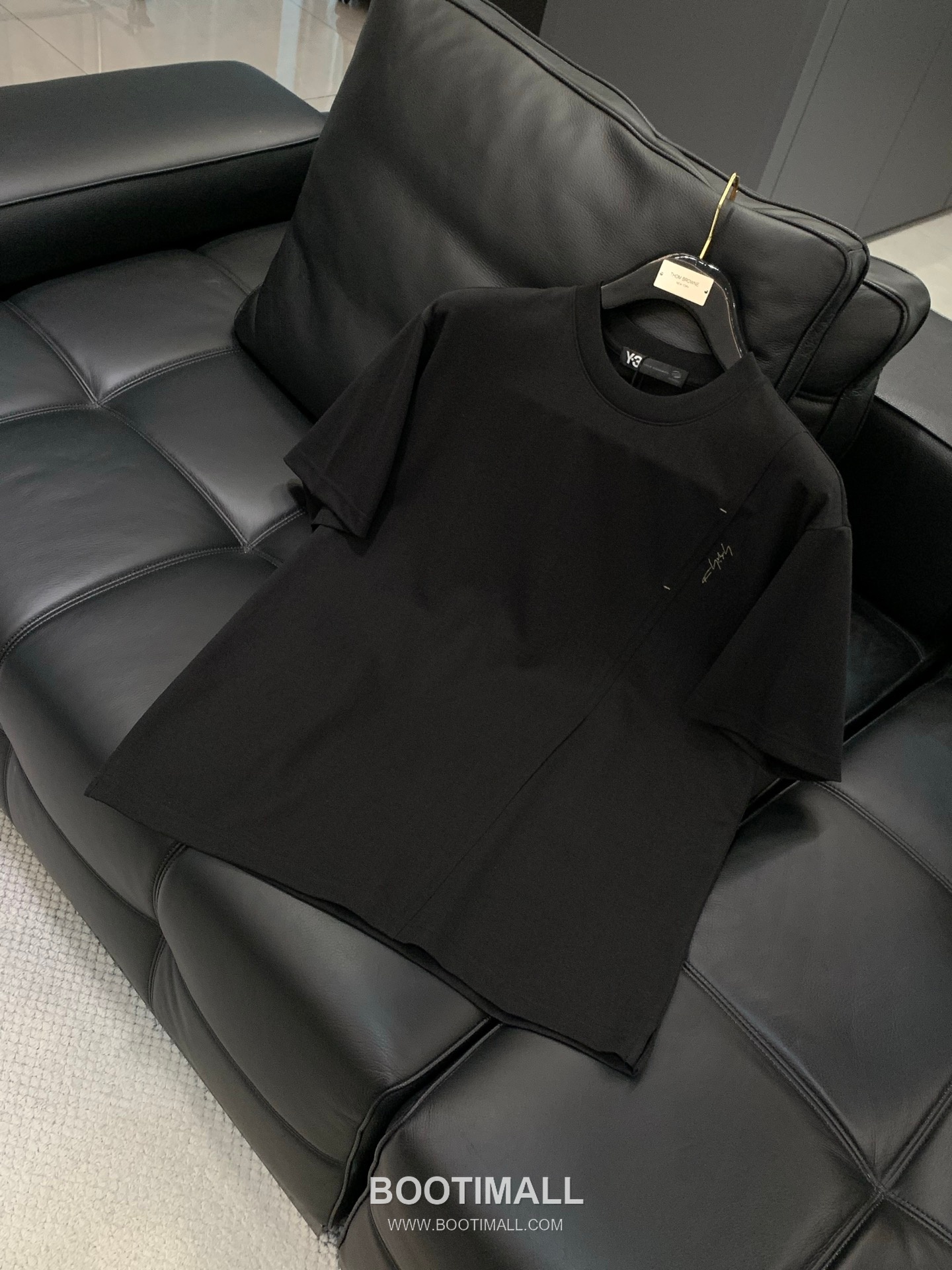 Y-3 SS26 Cotton Crewneck T-Shirt with Logo Print Y-3 SS26 코튼 크루넥 티셔츠 로고 프린트 3