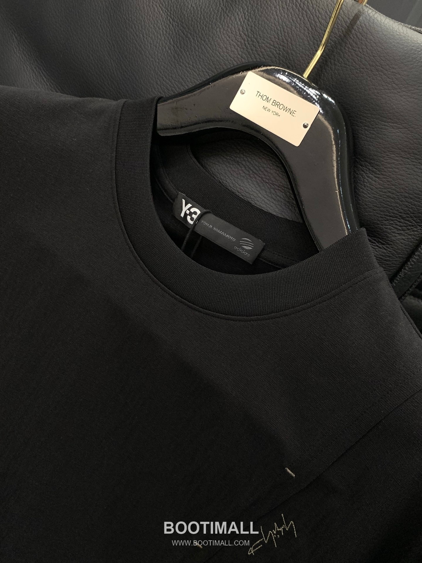 Y-3 SS26 Cotton Crewneck T-Shirt with Logo Print Y-3 SS26 코튼 크루넥 티셔츠 로고 프린트 4