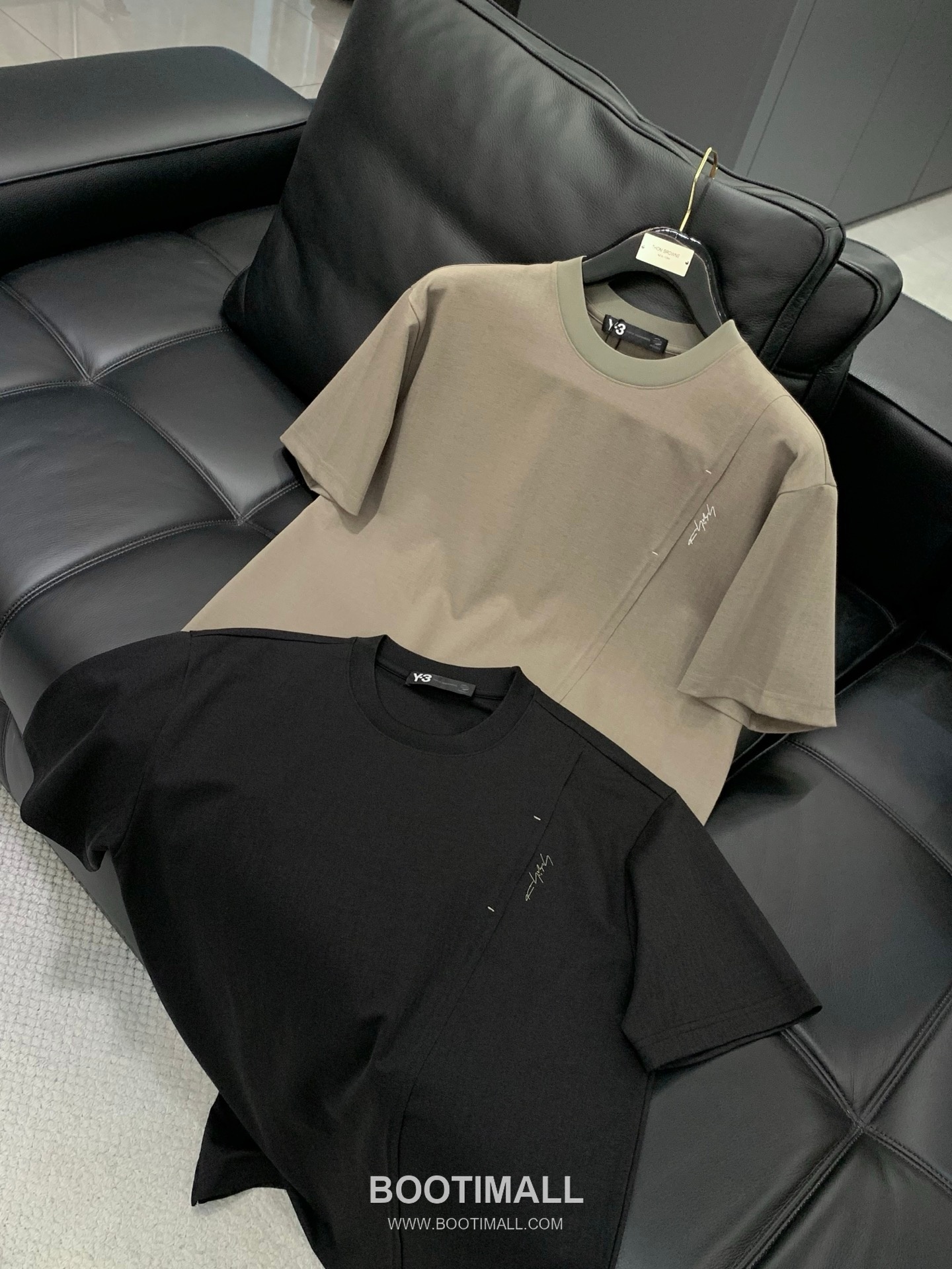 Y-3 SS26 Cotton Crewneck T-Shirt with Logo Print Y-3 SS26 코튼 크루넥 티셔츠 로고 프린트 9
