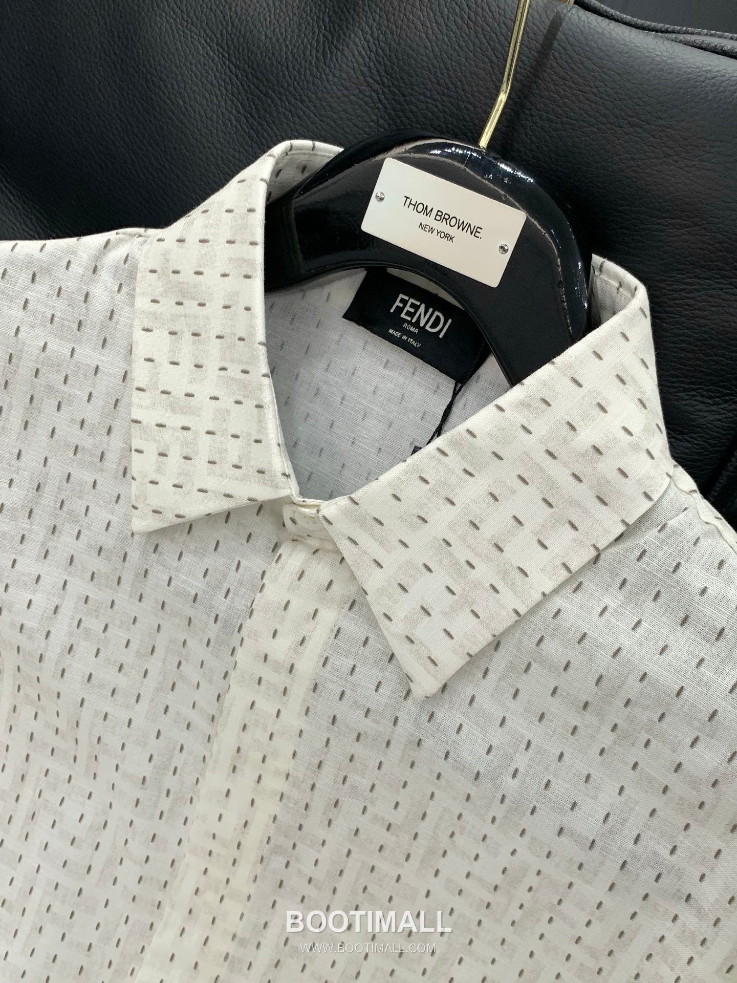 Fendi SS25 Cotton Jacquard Short Sleeve T-Shirt and Shorts Set with Logo Pattern 펜디 SS25 코튼 자카드 반팔 티셔츠 쇼츠 세트 로고 패턴 8