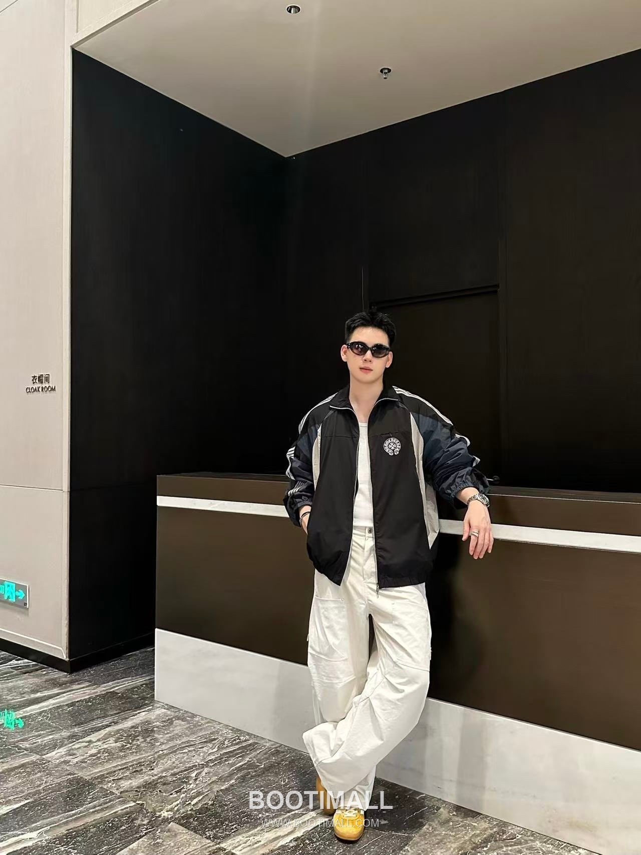 Chrome Hearts Patchwork Color Block Jacket with Cross Zipper 크롬하츠 패치워크 컬러블록 재킷 크로스 지퍼 4