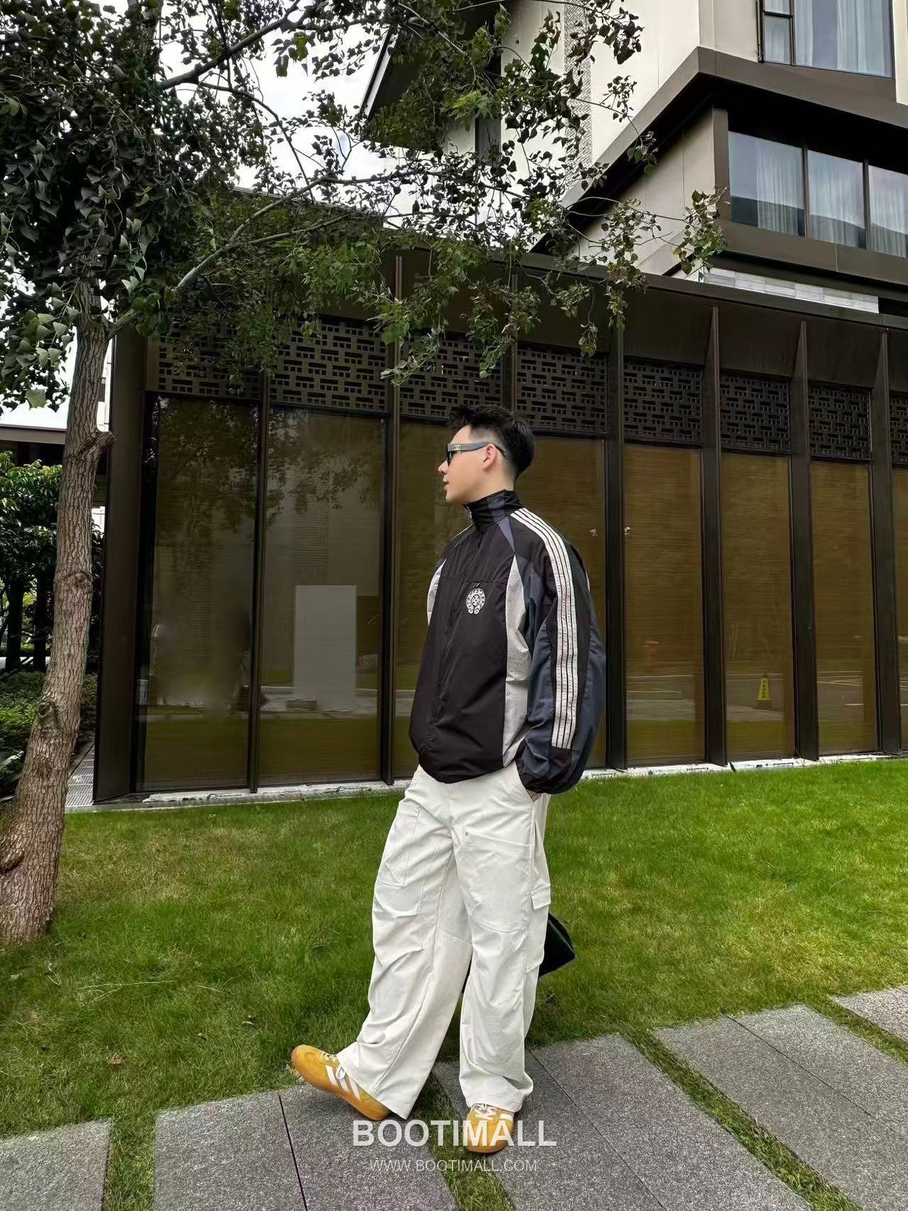 Chrome Hearts Patchwork Color Block Jacket with Cross Zipper 크롬하츠 패치워크 컬러블록 재킷 크로스 지퍼 5