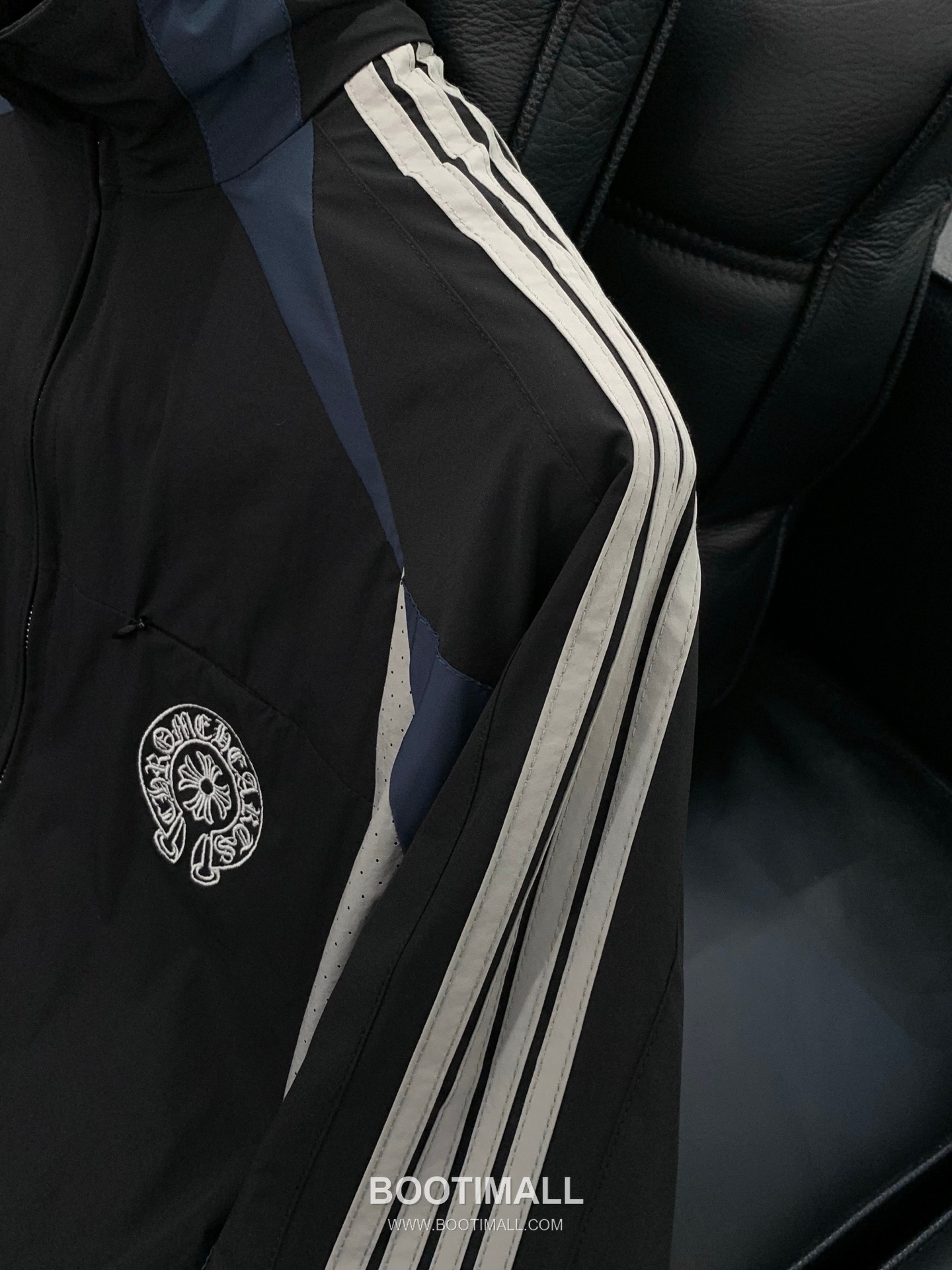 Chrome Hearts Patchwork Color Block Jacket with Cross Zipper 크롬하츠 패치워크 컬러블록 재킷 크로스 지퍼 12