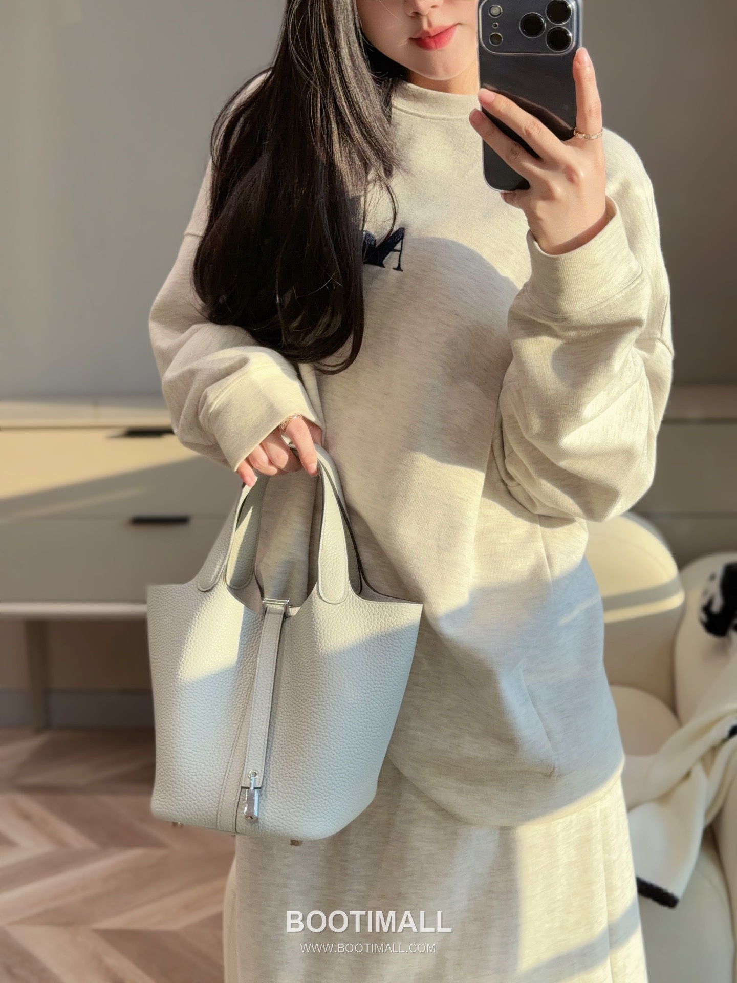 Hermes Picotin Lock Clemence Leather Bucket Bag with Top Handle 에르메스 피코틴락 클레망스 레더 버킷백 핸들형 18cm 2