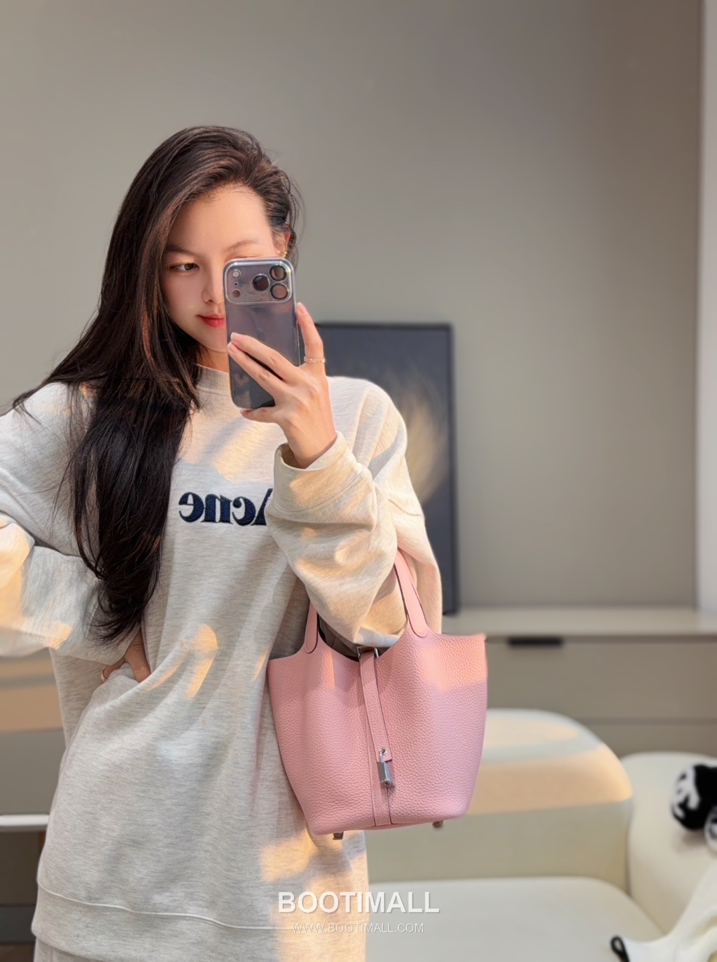 Hermes Picotin Lock Clemence Leather Bucket Bag with Top Handle 에르메스 피코틴락 클레망스 레더 버킷백 핸들형 18cm 1