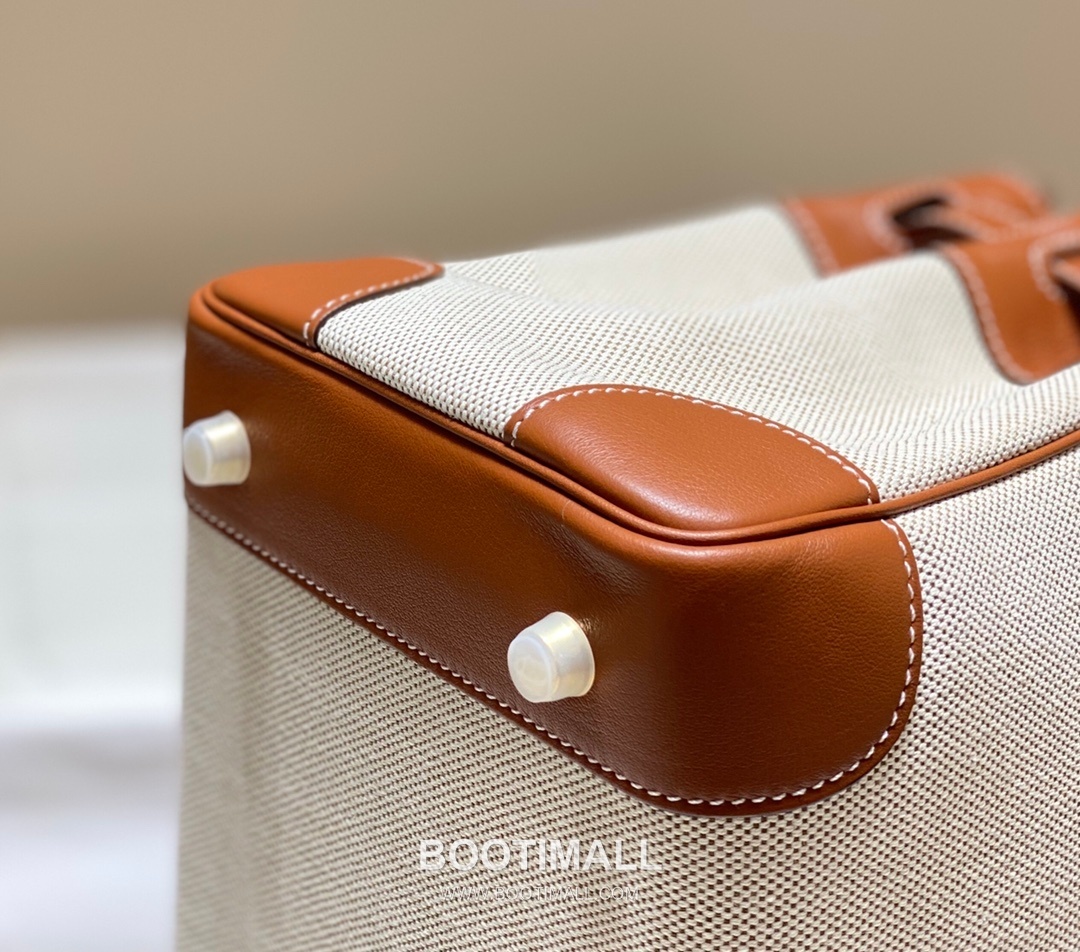 Hermes Birkin 30 Swift Leather Canvas Tote Bag with Flap Lock Detail 에르메스 버킨 30 스위프트 레더 캔버스 토트백 플랩락 12105018 30cm 15