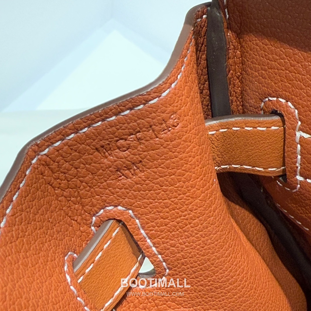 Hermes Birkin 30 Swift Leather Canvas Tote Bag with Flap Lock Detail 에르메스 버킨 30 스위프트 레더 캔버스 토트백 플랩락 12105018 30cm 11