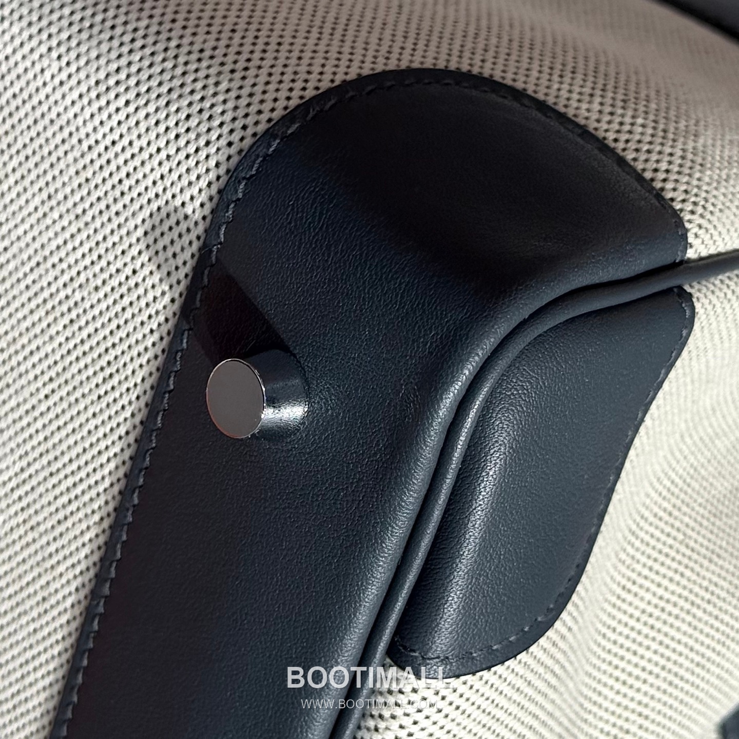 Hermes Birkin 30 Swift Leather Canvas Tote Bag with Flap Lock Detail 에르메스 버킨 30 스위프트 레더 캔버스 토트백 플랩락 12105018 30cm 15