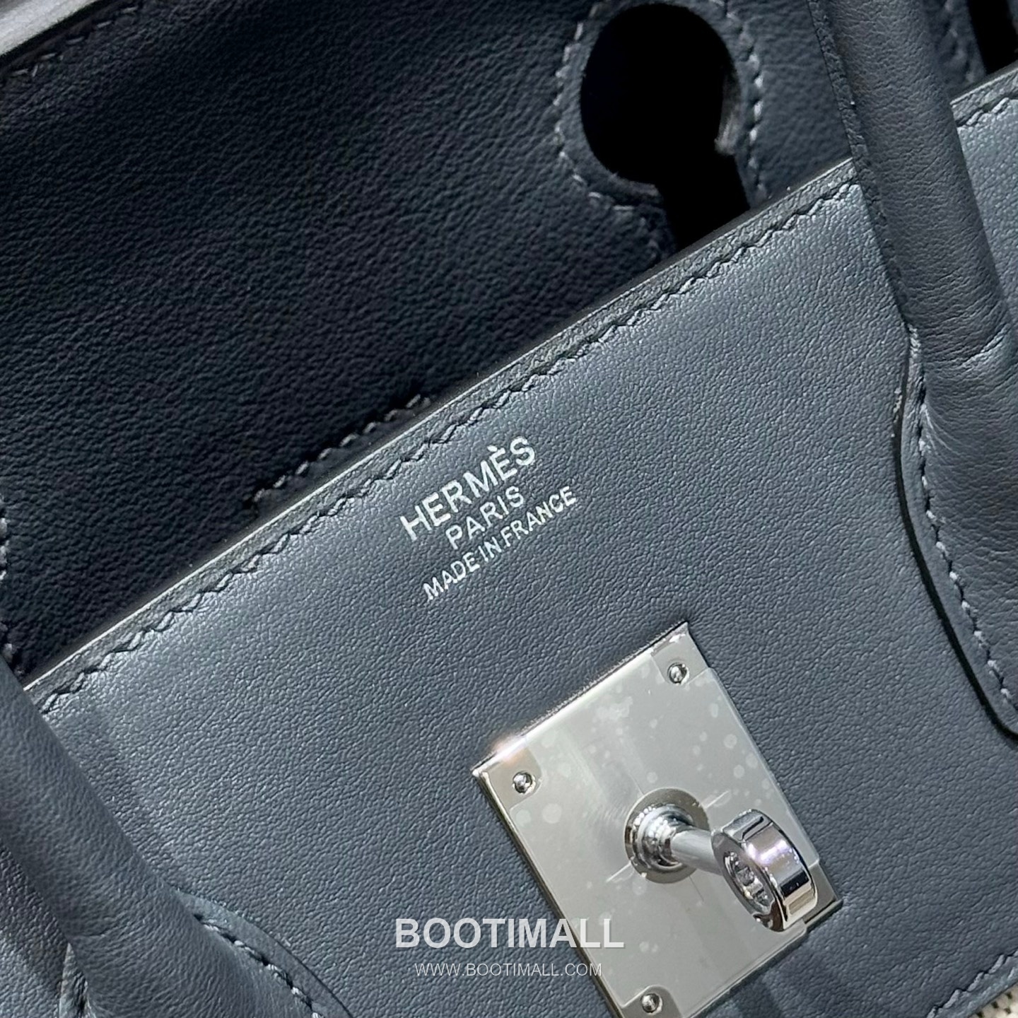 Hermes Birkin 35 Swift Leather Canvas Tote Bag with Flap Lock Detail 에르메스 버킨 35 스위프트 레더 캔버스 토트백 플랩락 12110013 35cm 8