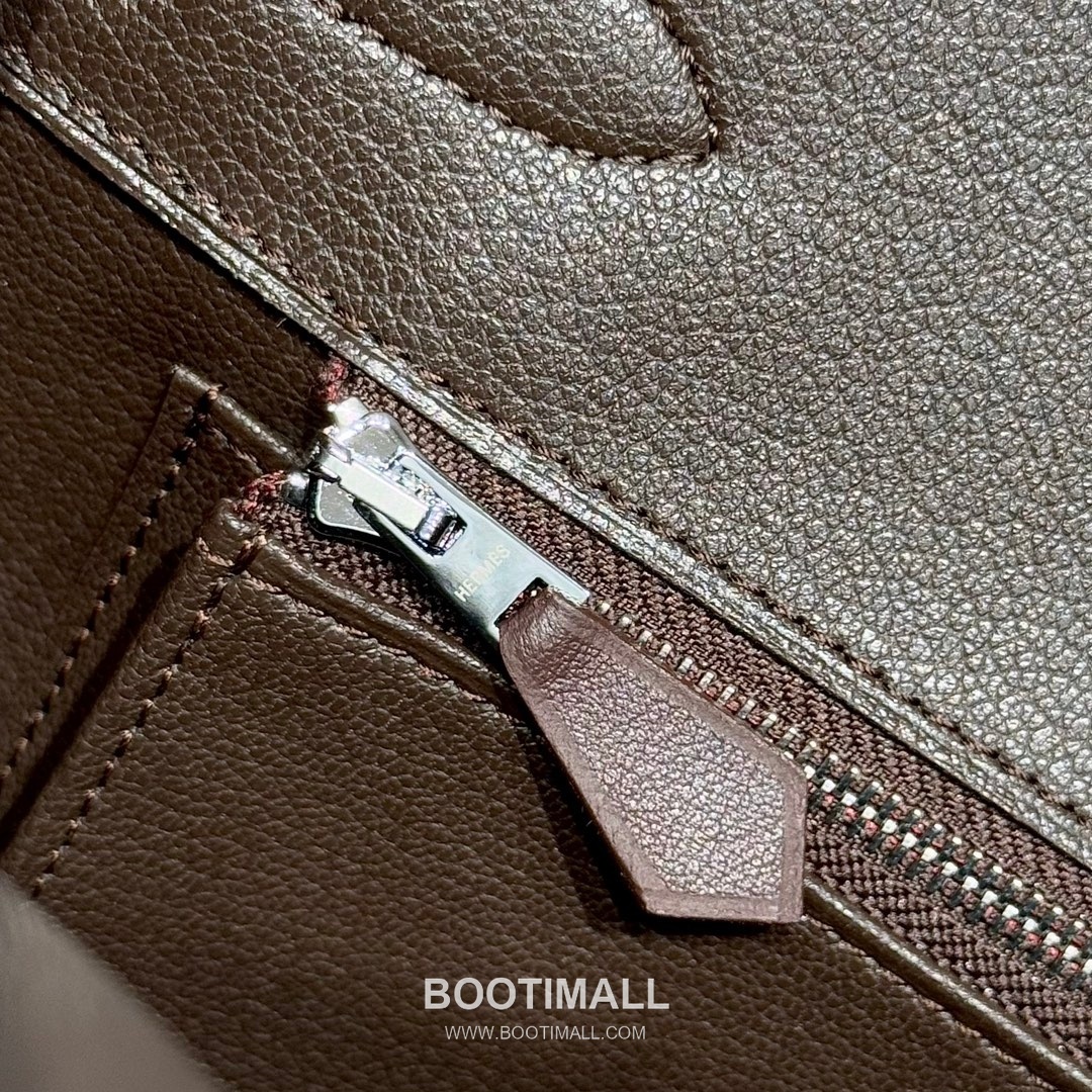 Hermes Birkin 30 Swift Leather Canvas Tote Bag with Flap Lock Detail 에르메스 버킨 30 스위프트 레더 캔버스 토트백 플랩락 12105018 30cm 12