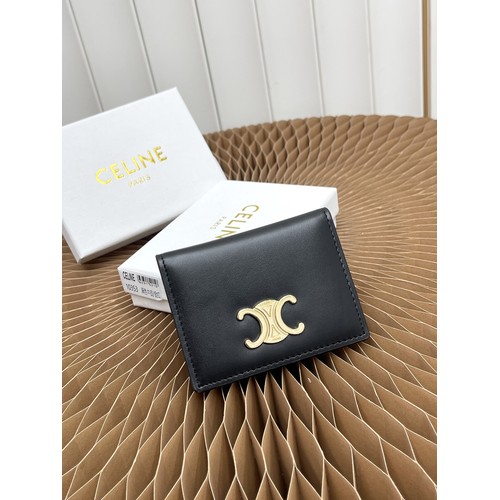 Celine Triomphe Bi-Fold Card Holder 셀린느 트리옹프 더블 폴드 카드홀더 10cm
