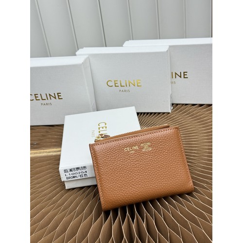 Celine Triomphe Small Wallet 셀린느 트리옹프 스몰 반지갑 L100254 10.5cm