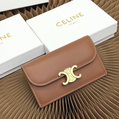 Celine Triomphe Flap Long Card Holder 셀린느 트리옹프 플랩 롱 카드홀더 10073 13cm
