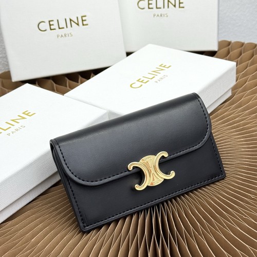 Celine Triomphe Flap Long Card Holder 셀린느 트리옹프 플랩 롱 카드홀더 10073 13cm