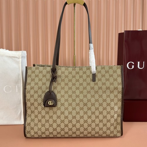 Gucci Generation GG Canvas Tote Bag 875056 구찌 제너레이션 GG 캔버스 토트백 40cm
