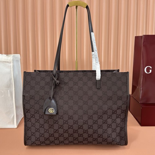 Gucci Generation GG Canvas Tote Bag 875056 구찌 제너레이션 GG 캔버스 토트백 40cm